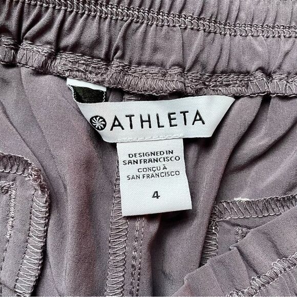 NWT Athleta Savannah Joggers in Dusk Violet - Size: 4 - Picture 4 of 9